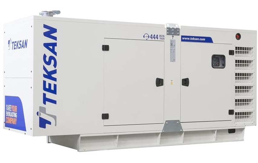 Дизельный генератор Teksan TJ390PE в кожухе