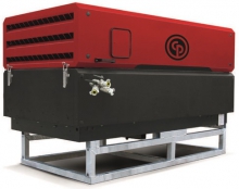 Дизельный компрессор Chicago Pneumatic CPS100 на опорах