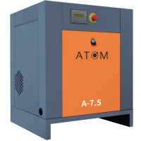 Винтовой компрессор ATOM А-7.5E 10