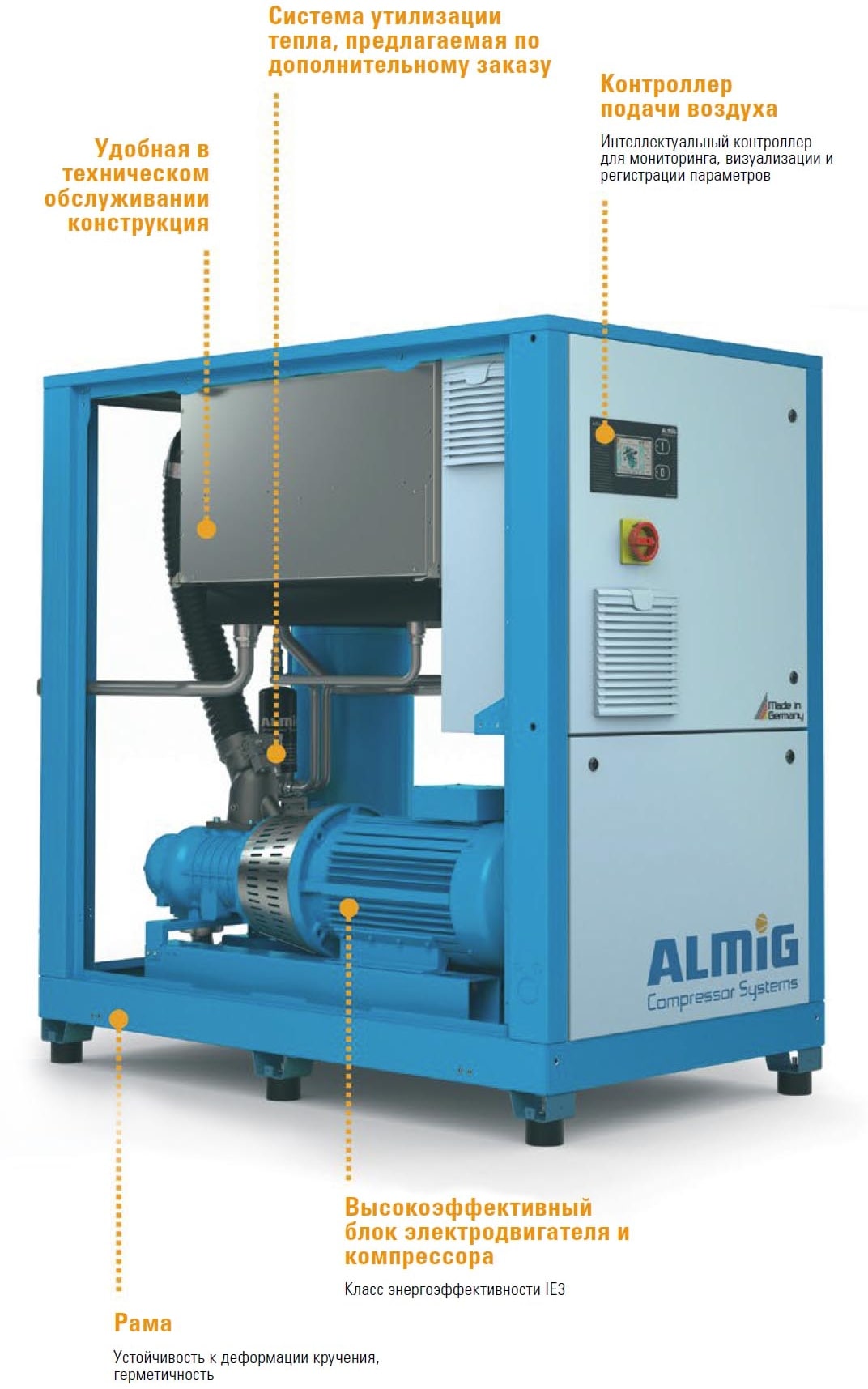 Винтовой компрессор ALMiG G-DRIVE-75 13