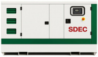 Дизельный генератор SDEC GMP 715SD в кожухе