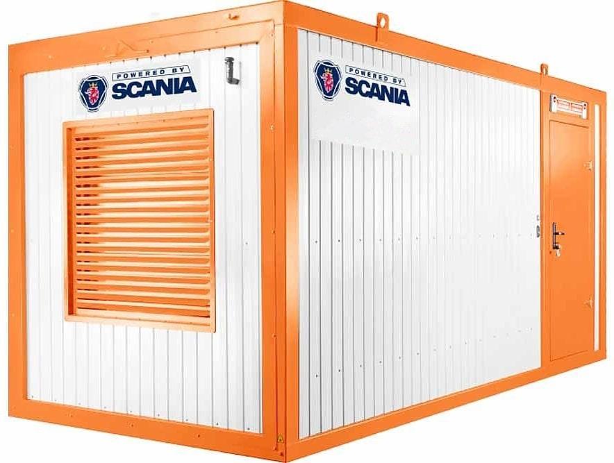 Дизельный генератор Scania GMP 715 в контейнере