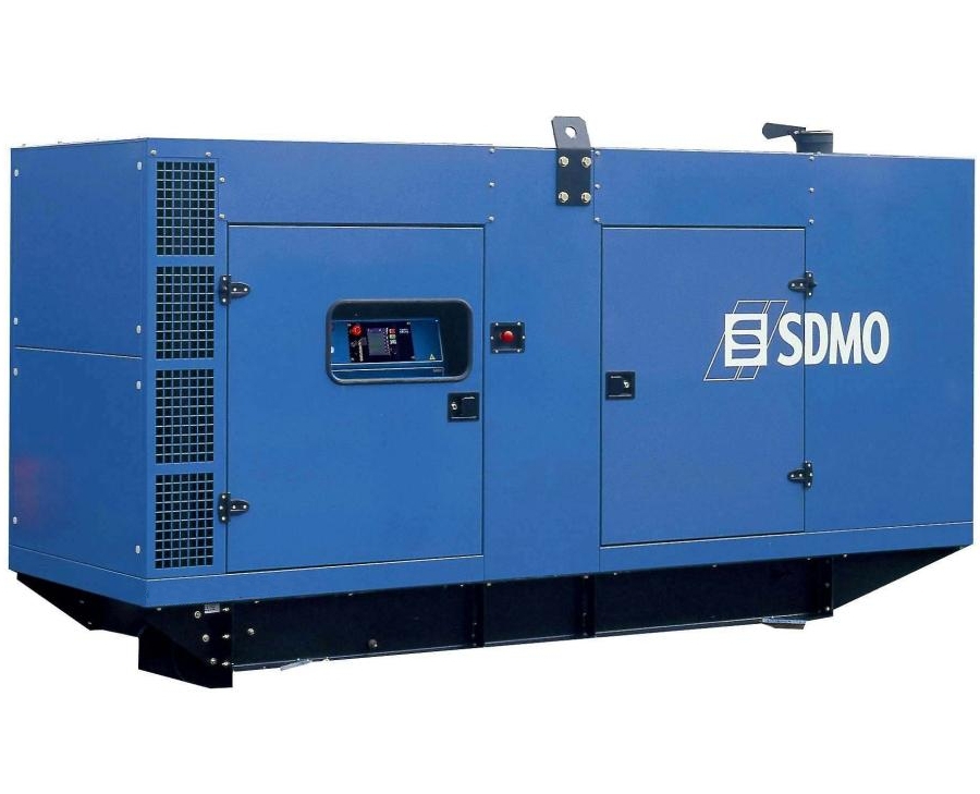Дизельный генератор SDMO D300 в кожухе с АВР