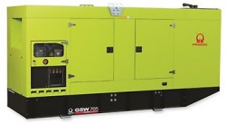 Дизельный генератор Pramac GSW 705DO в кожухе с АВР