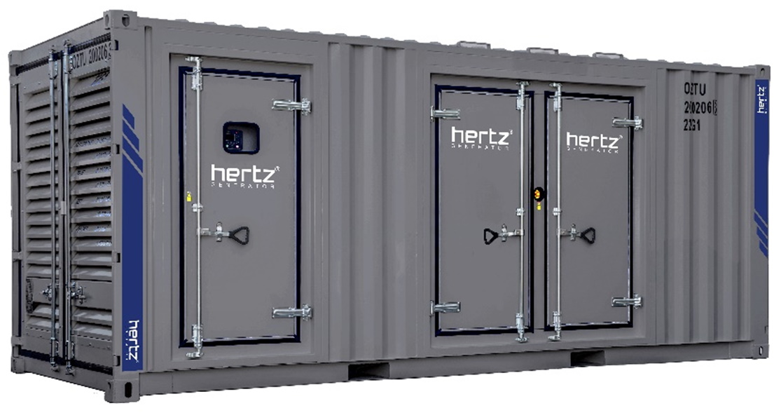 Дизельный генератор Hertz HG 1110 BC в кожухе