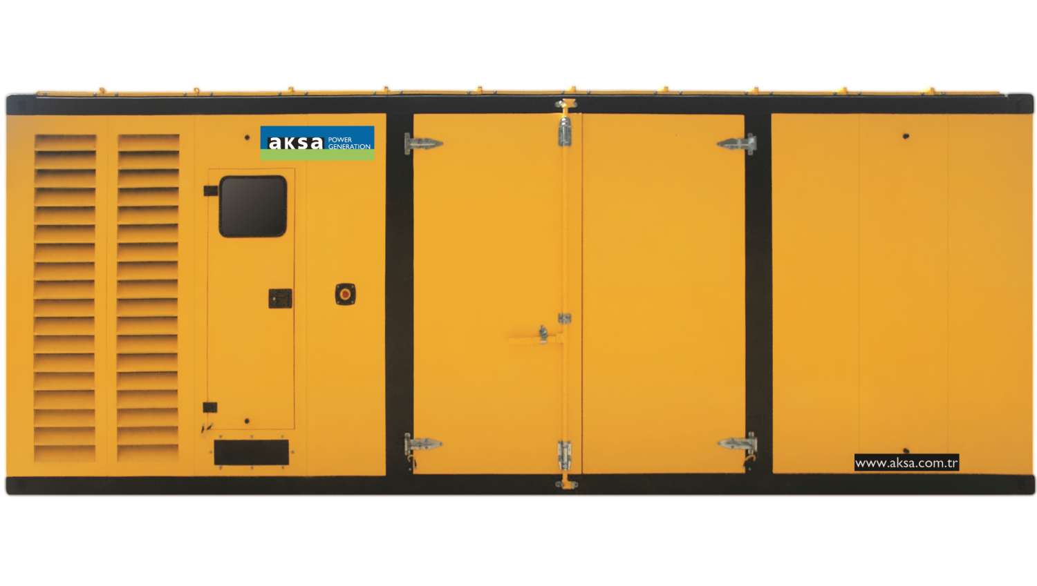 Дизельный генератор Aksa APD-1000P в кожухе