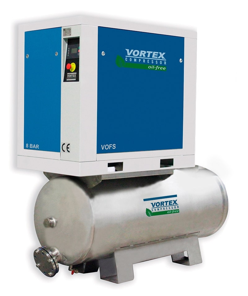 Винтовой компрессор Vortex VOFS T 5.5 8 бар