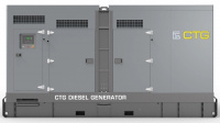 Дизельный генератор CTG 275C в кожухе