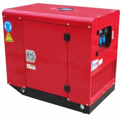 Бензиновый генератор Leega LT11000CLE 3 фазы в кожухе