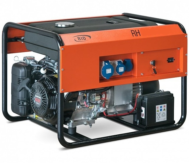 Бензиновый генератор RID RH 8001 E с АВР