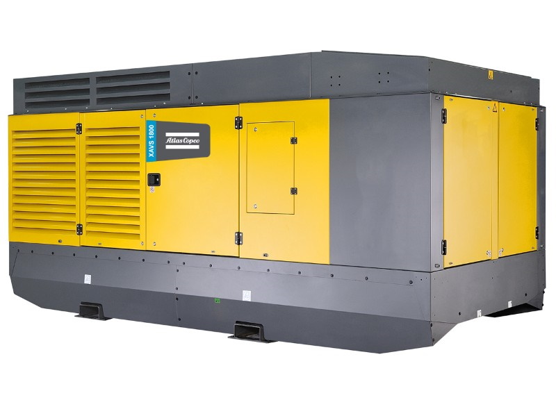 Дизельный компрессор Atlas Copco Y 1260 21 на шасси