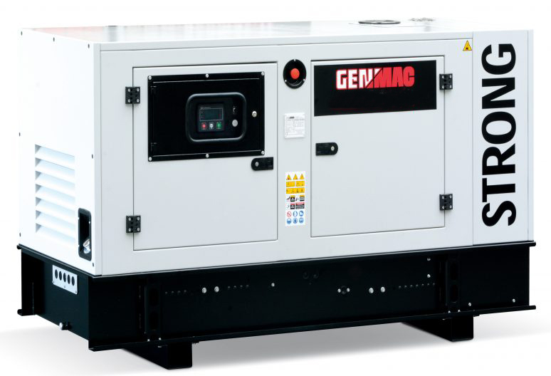 Дизельный генератор Genmac G40JS в кожухе