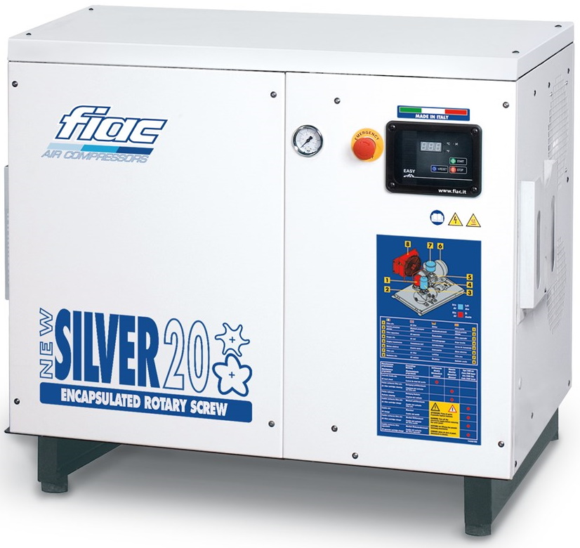Винтовой компрессор Fiac NEW SILVER 20 SD 10