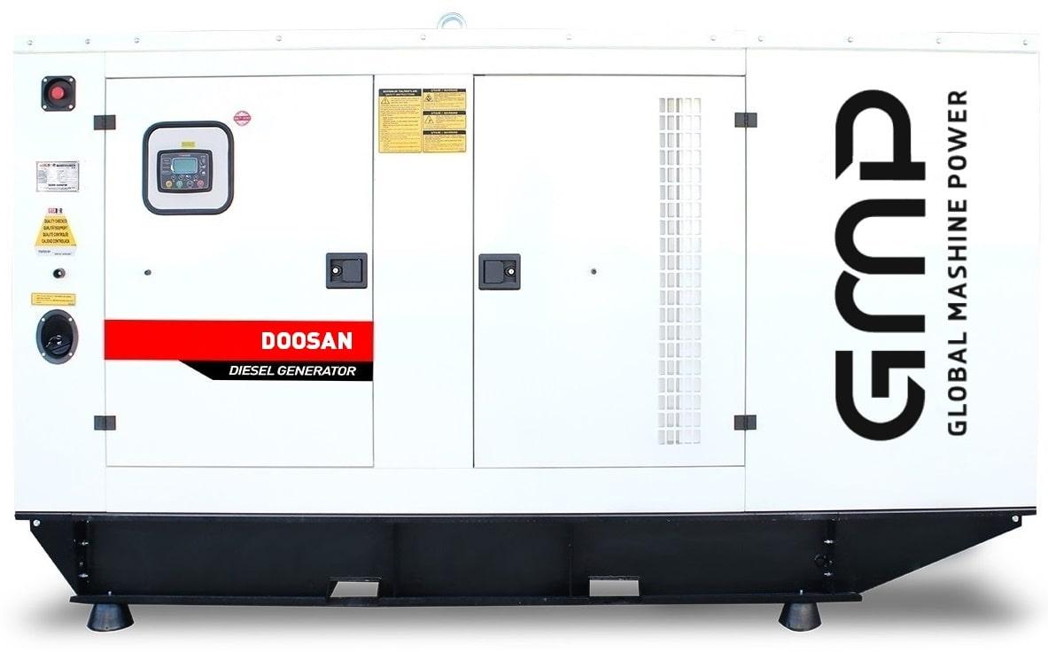 Дизельный генератор Doosan GMP 250DM в кожухе