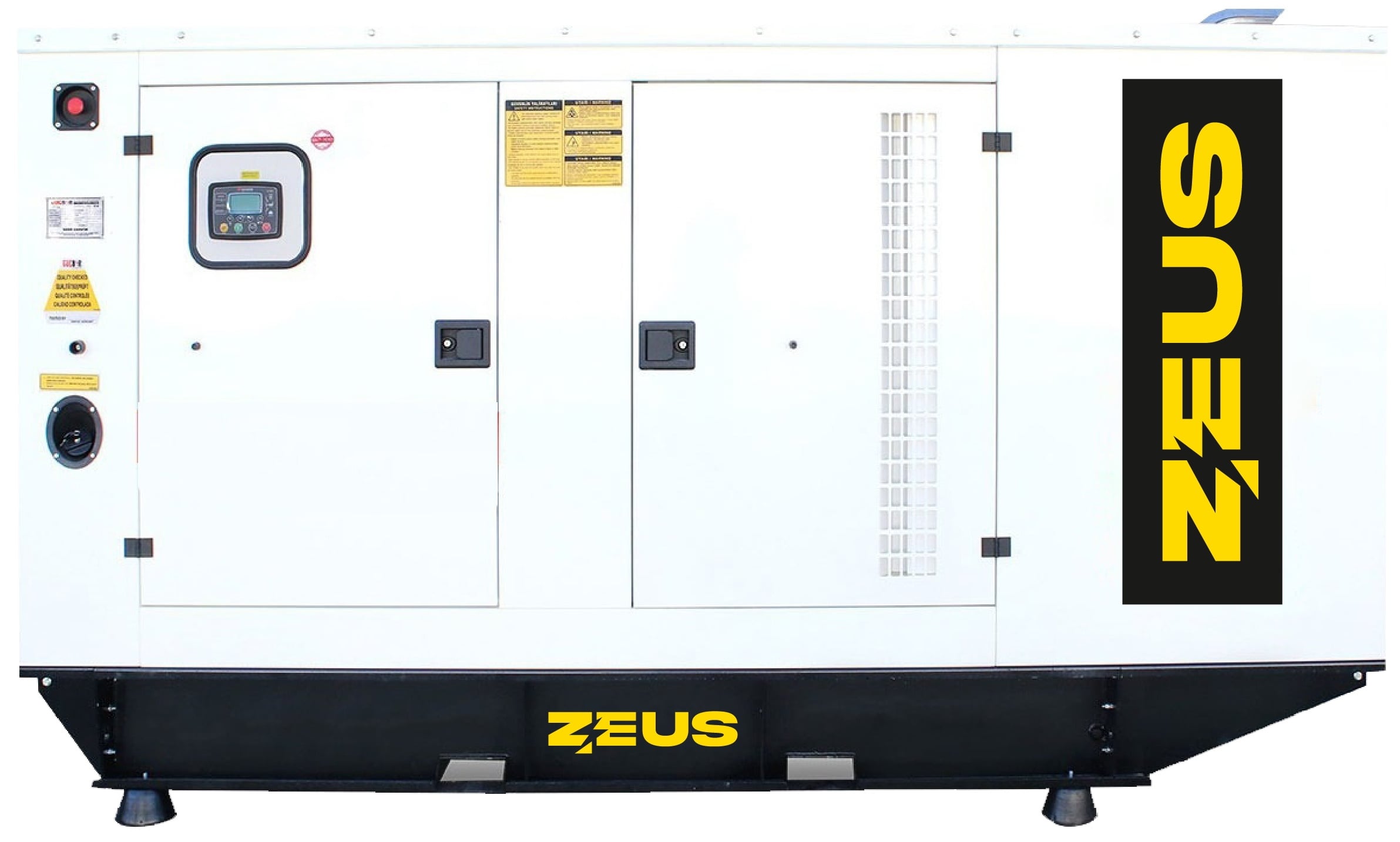 Дизельный генератор Zeus AD420-T400D в кожухе
