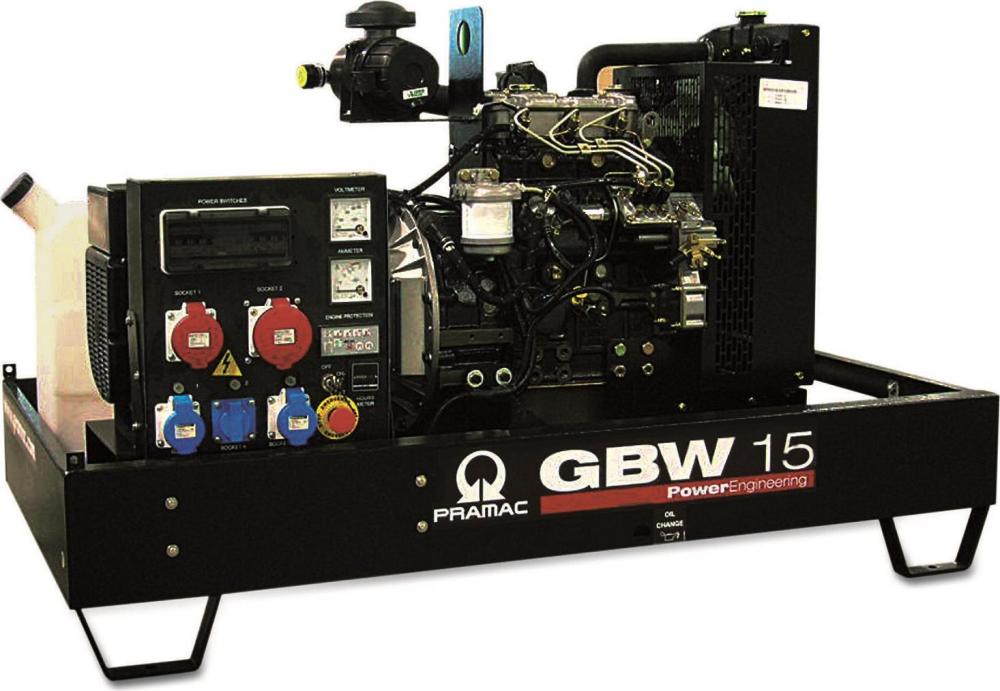 Дизельный генератор Pramac GBW 15 P
