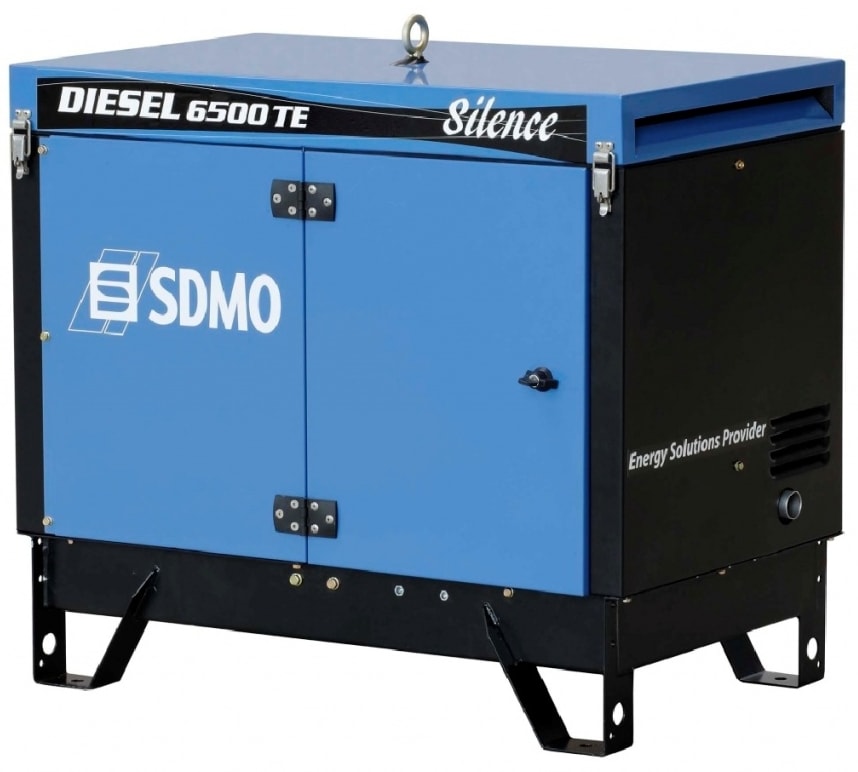 Дизельный генератор SDMO DIESEL 6500 TE SILENCE с АВР