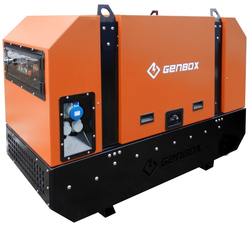 Дизельный генератор GENBOX JD32 в кожухе