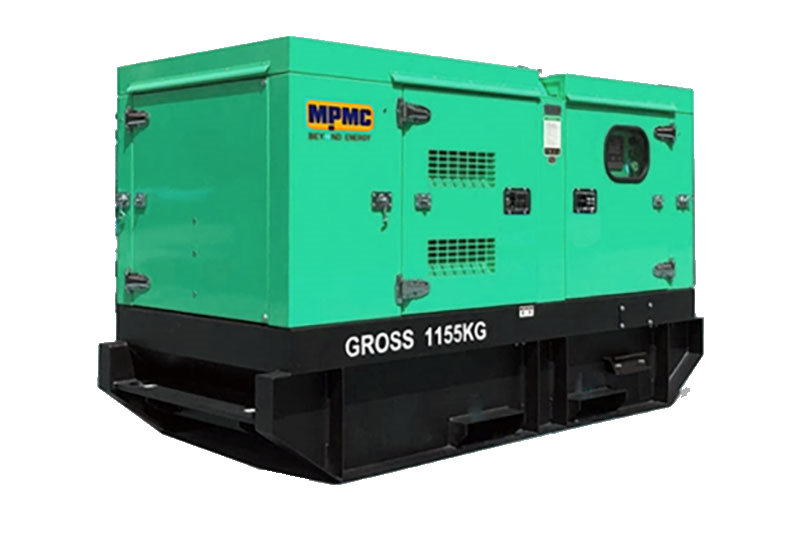Дизельный генератор Energo MP110C-S в кожухе