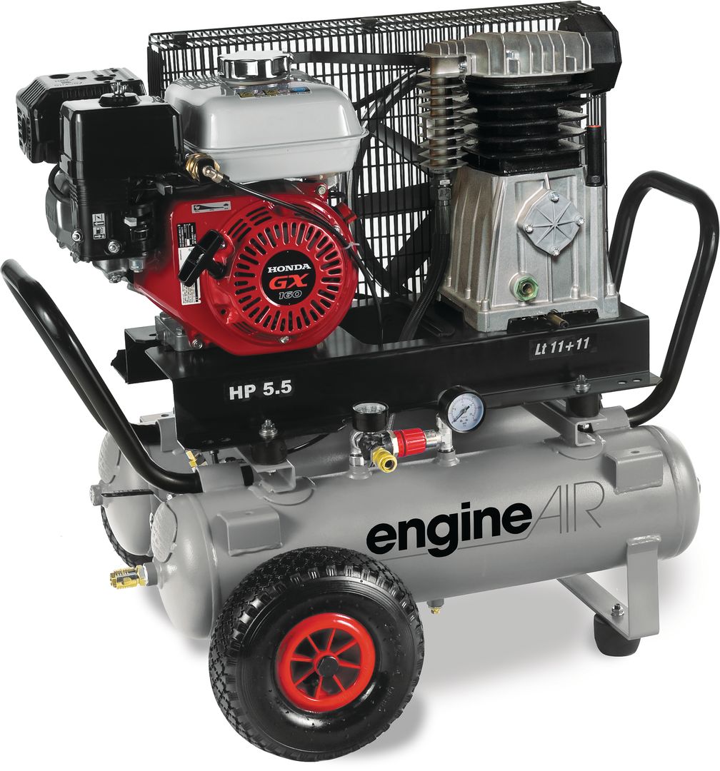 Поршневой компрессор Abac EngineAIR 5/11+11 PETROL