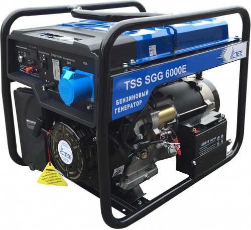 Бензиновый генератор ТСС SGG 6000E с АВР