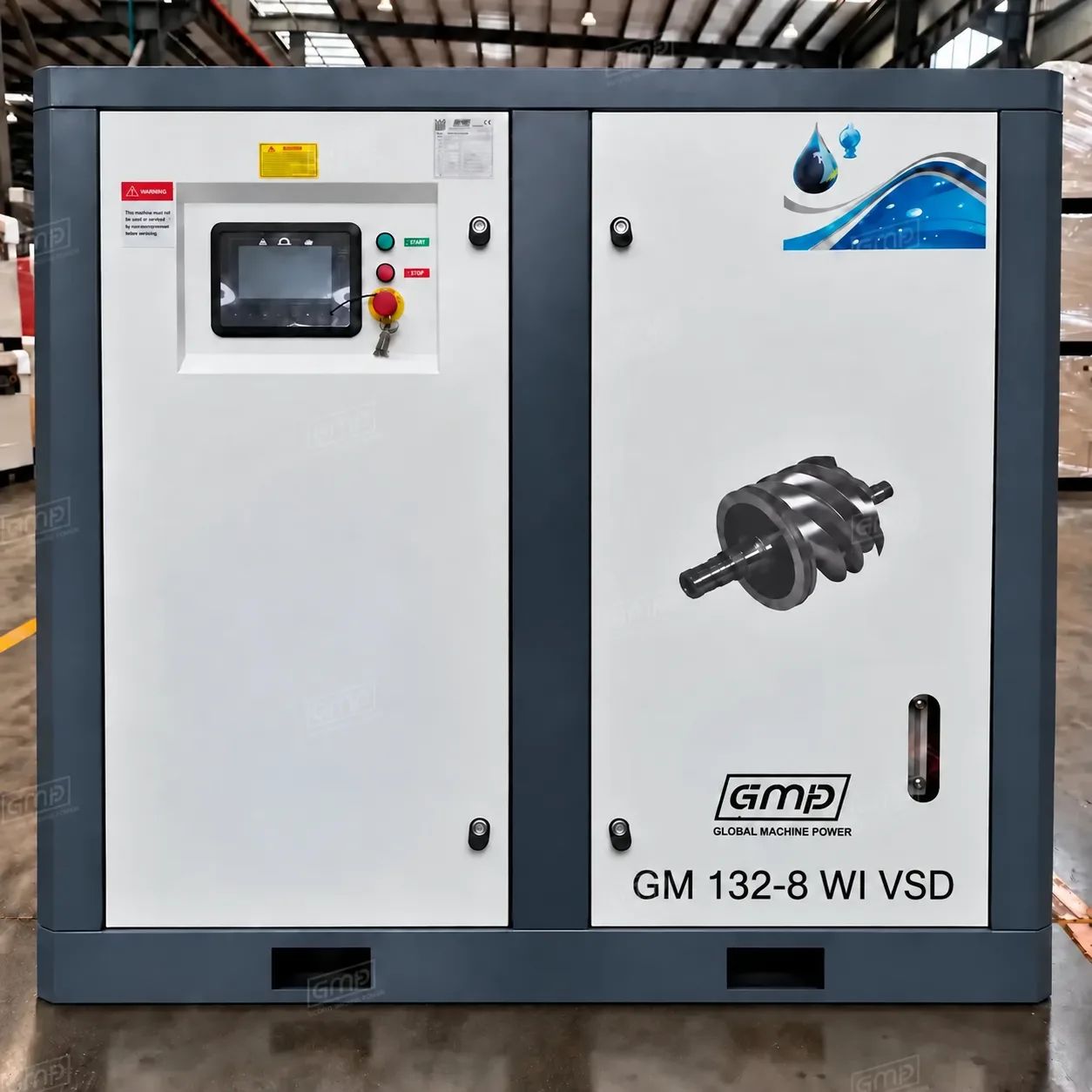 Безмасляный компрессор GMP GM 132-8 WI VSD
