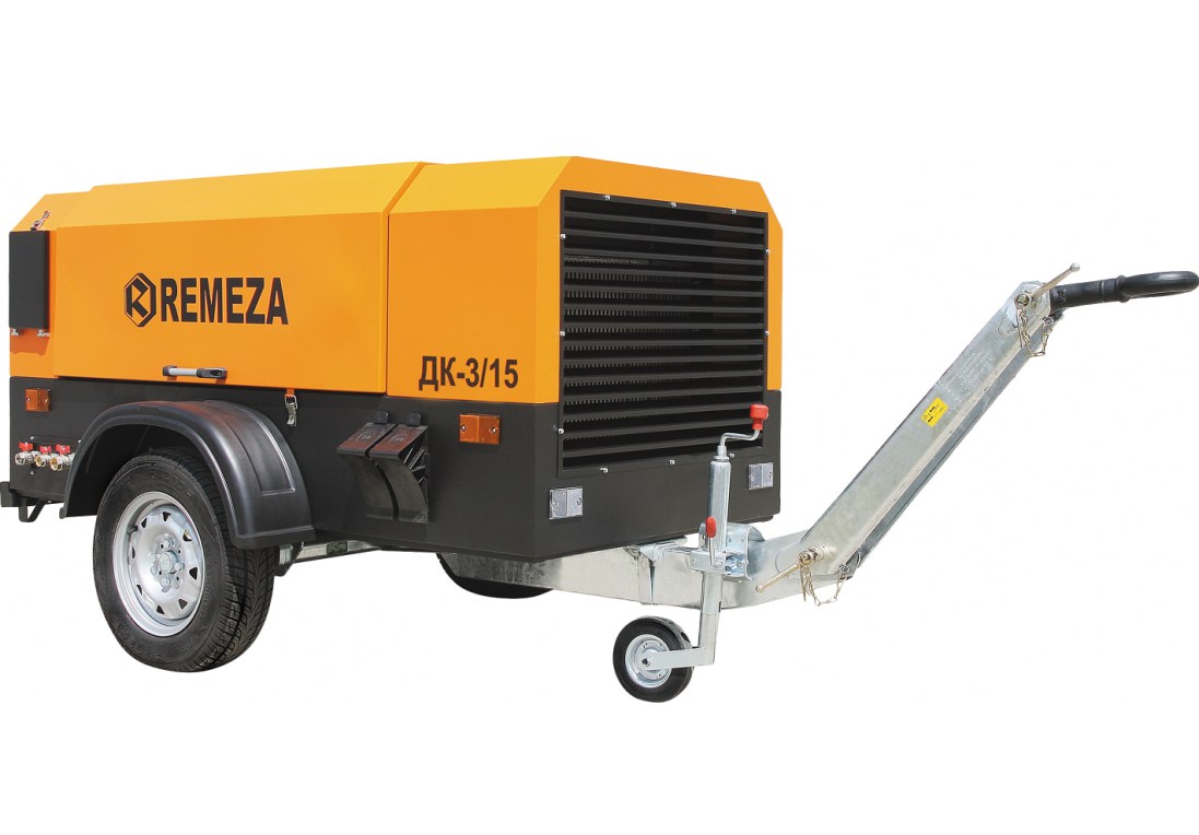 Дизельный компрессор Remeza ДК 4 10ДВ