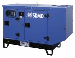 Дизельный генератор SDMO K 16H в кожухе