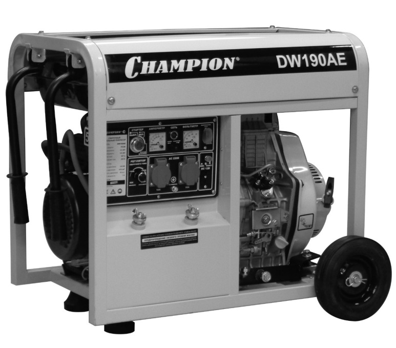 Сварочный генератор Champion DW190AE
