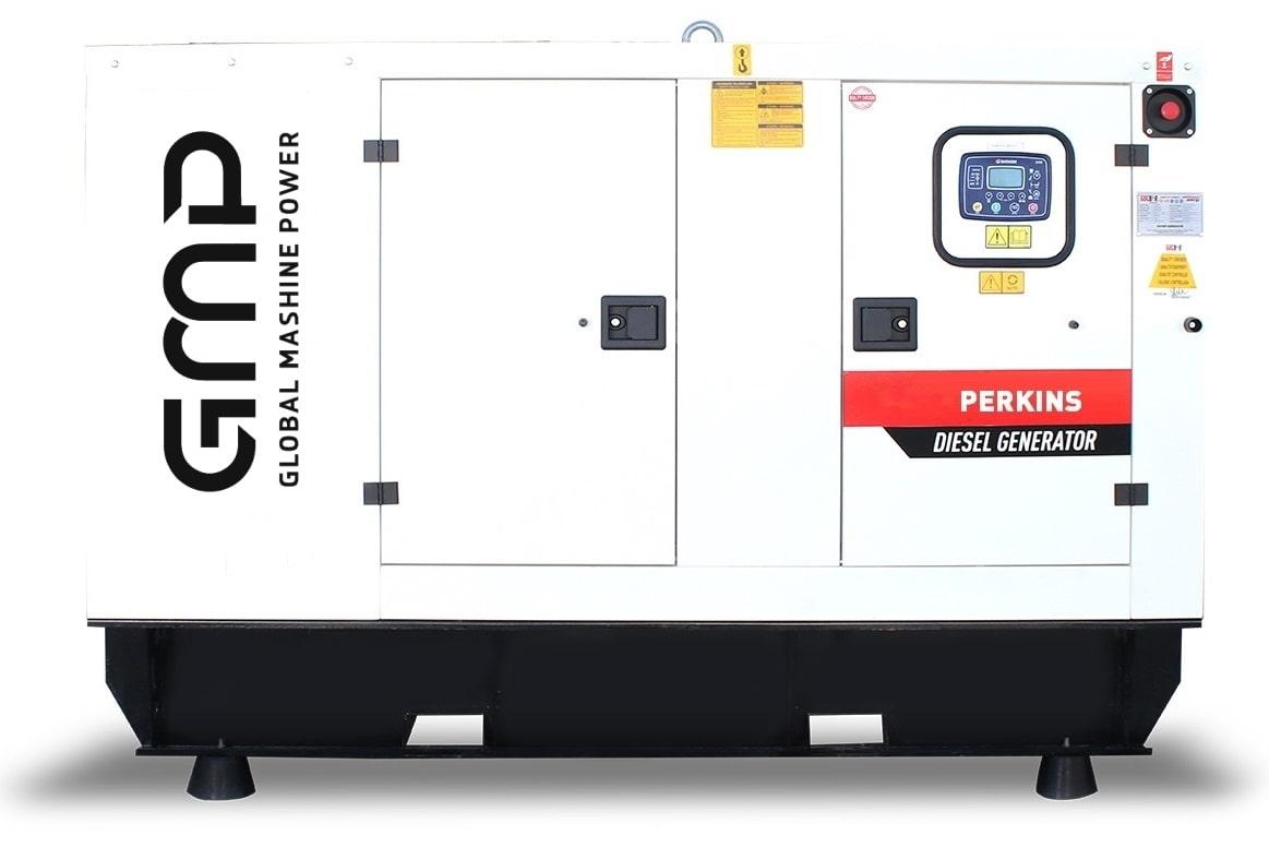 Дизельный генератор Perkins GMP 110PM в кожухе