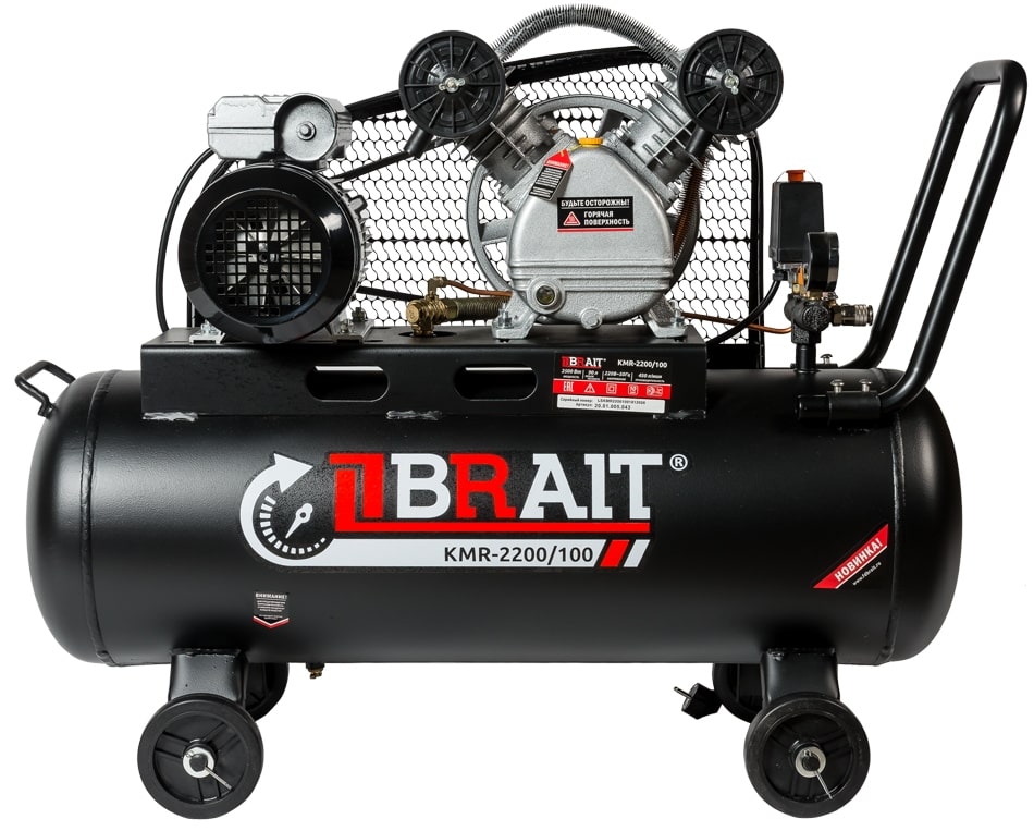 Поршневой компрессор Brait КМR-2500/100 (80 л.)