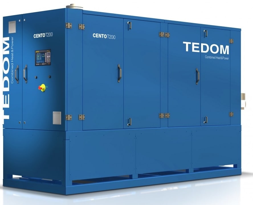 Газовый генератор Tedom Cento T80 в кожухе