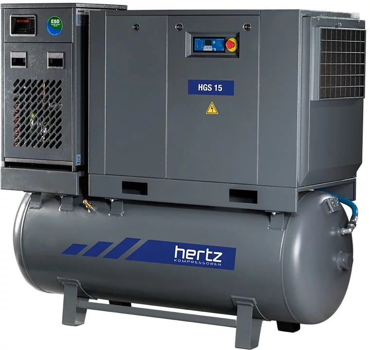 Винтовой компрессор Hertz HGS 3-7,5 250 Compact