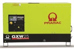 Дизельный генератор Pramac GXW 25 W в кожухе