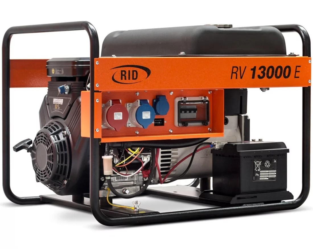 Бензиновый генератор RID RV 13000 E с АВР