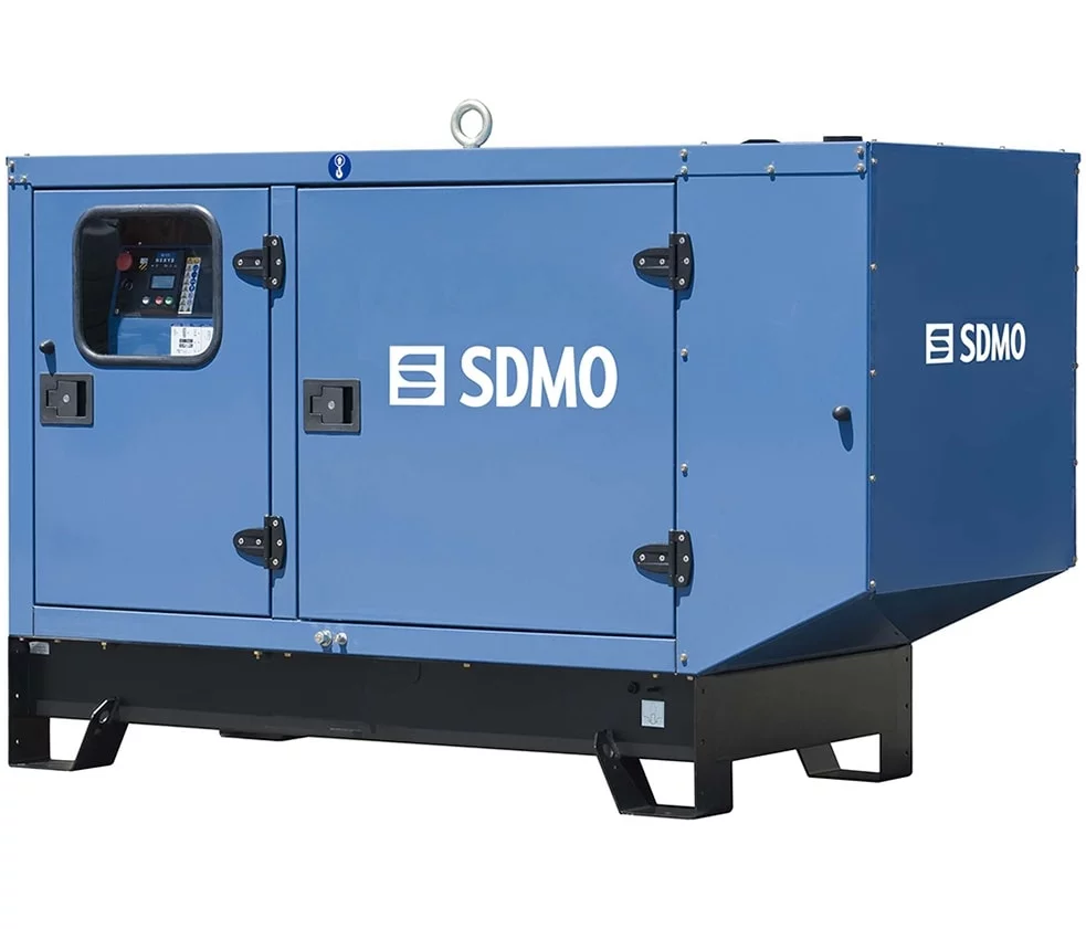Дизельный генератор SDMO J44K в кожухе