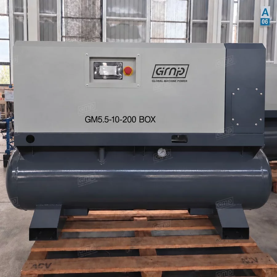 Винтовой компрессор GMP GM5,5-10-200 BOX (IP54)