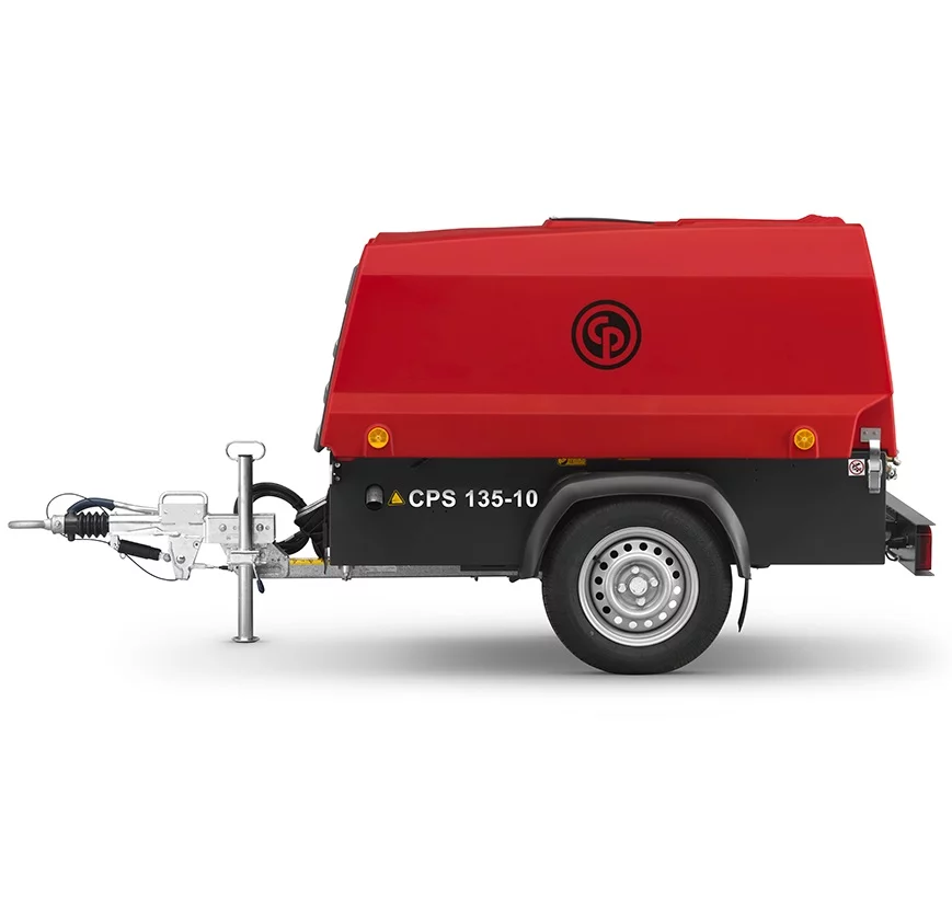 Дизельный компрессор Chicago Pneumatic CPS 135-10 на шасси