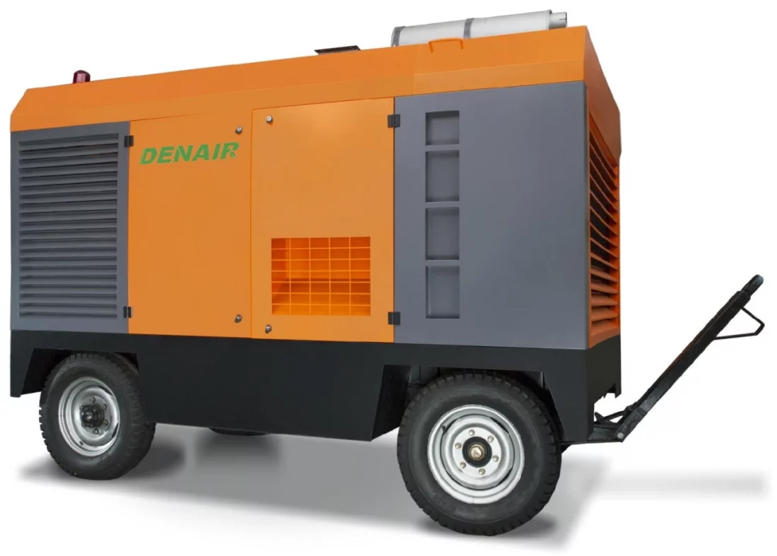 Дизельный компрессор Denair DACY-15/18 (на шасси)