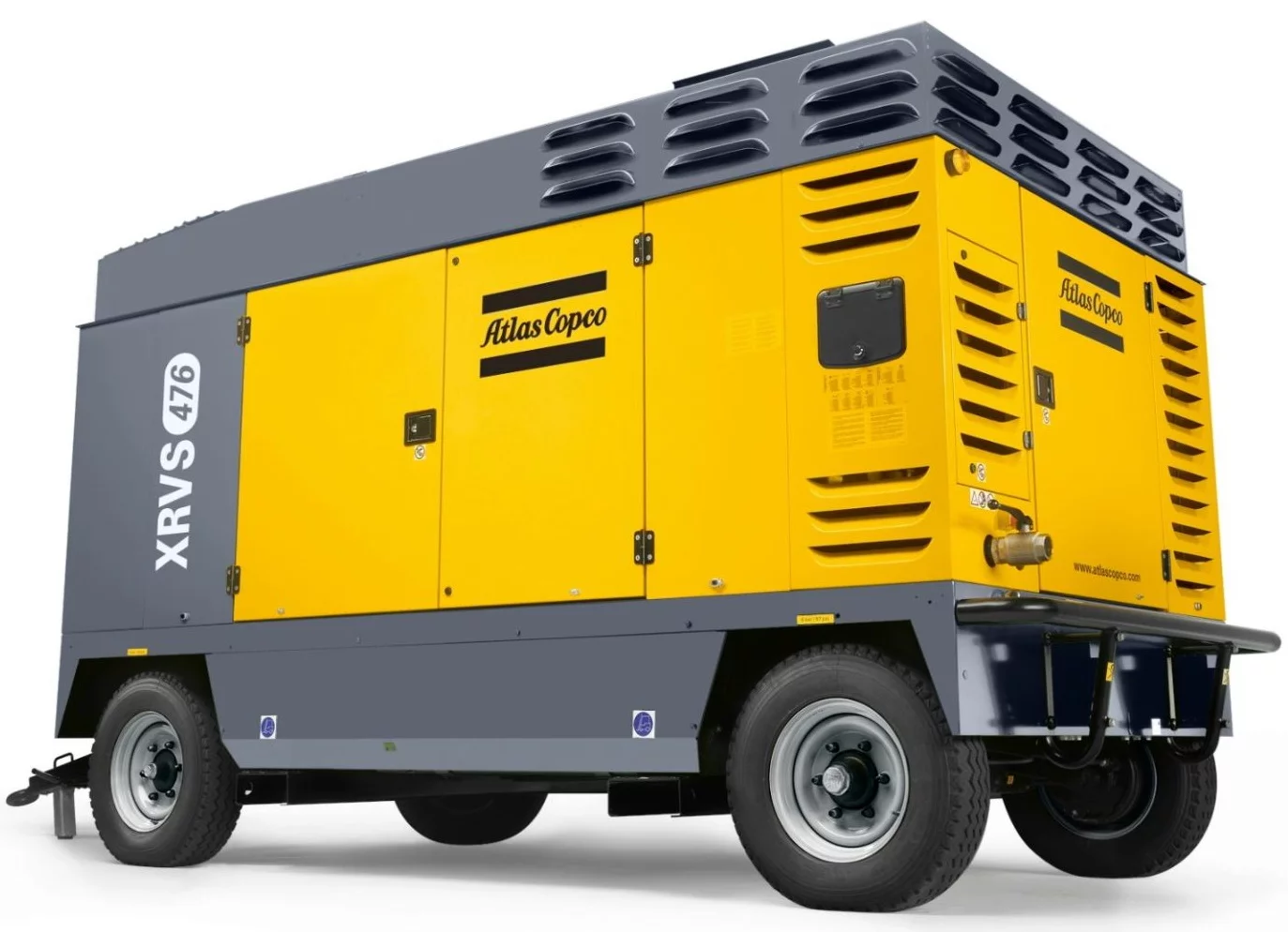 Дизельный компрессор Atlas Copco XAS 746 CD на шасси