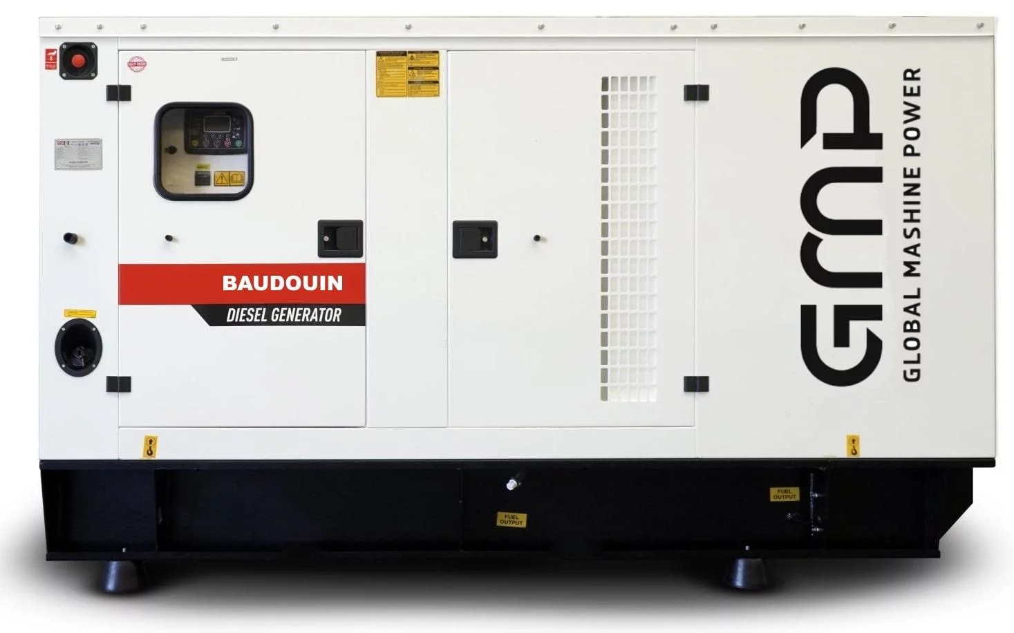 Дизельный генератор Baudouin GMP 165BM в кожухе