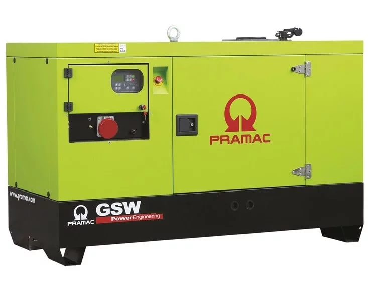 Дизельный генератор Pramac GSW 22 Y  AUTO в кожухе