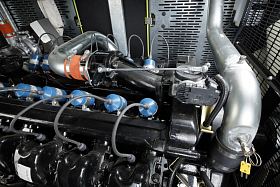 Газовый генератор Pramac GGW400G в кожухе — фото 10