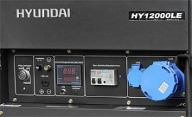 Бензиновый генератор Hyundai HY 12000LE — фото 3