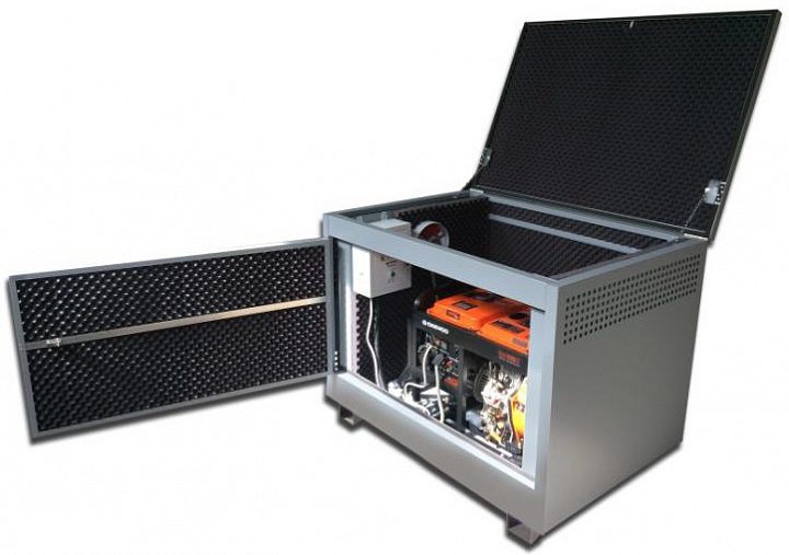 Дизельный генератор SDMO Diesel 15000 TE XL C в контейнере с АВР