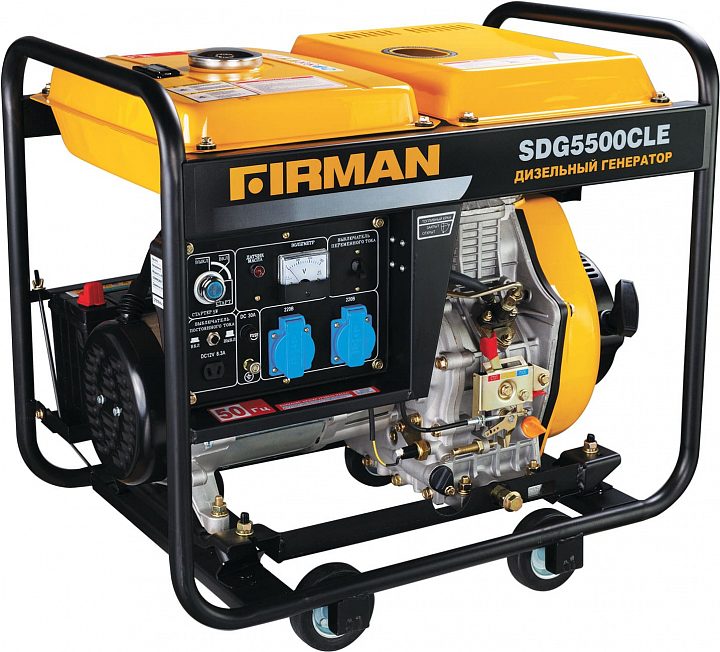 Дизельный генератор Firman SDG5500CLE