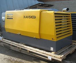 Дизельный компрессор Atlas Copco XAVS 307 CD — фото 1