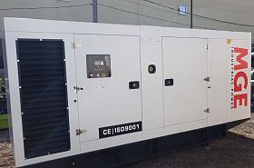 Дизельный генератор Doosan MGE 550-Т400 в кожухе — фото 4