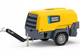 Дизельный компрессор Atlas Copco XAS 88 G на шасси — фото 1
