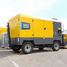 Дизельный компрессор Atlas Copco V 900 на шасси — фото 4
